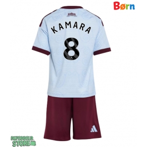 Aston Villa Boubacar Kamara #8 Replika Babytøj Tredje sæt Børn 2026-27 Kortærmet (+ Korte bukser)